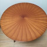 Tripod round coffee table