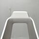 Minimalist Danish rocking stool by Michael C. Poulsen