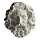 XL oversized head Zeus plaster