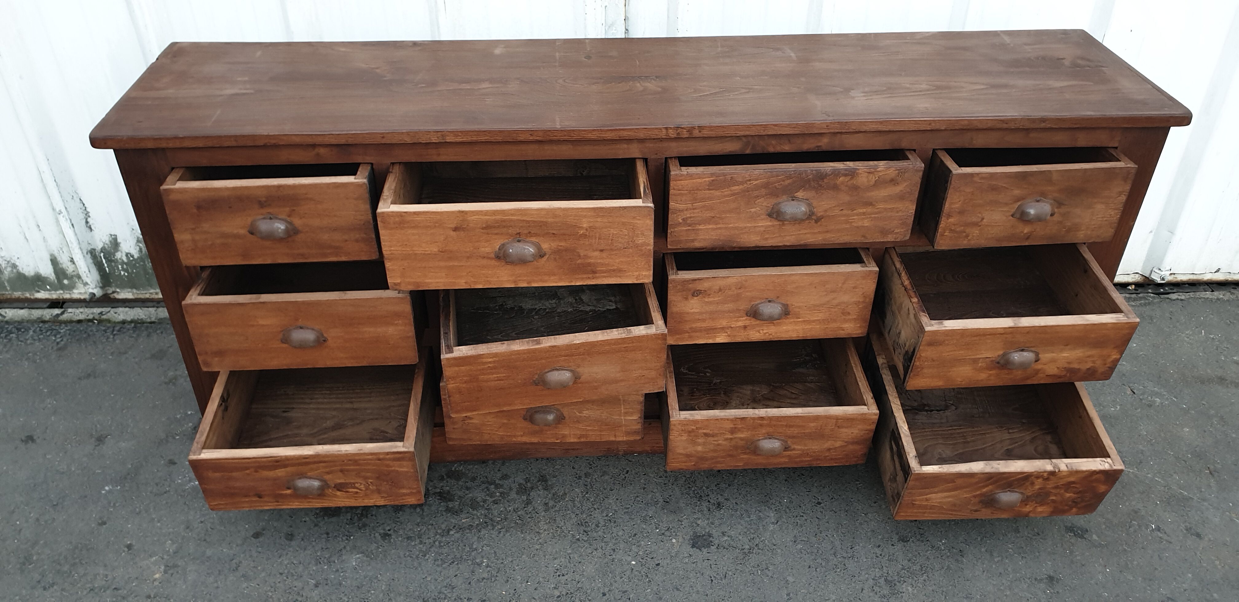 Industrial furniture drawer cabinet