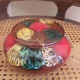 Vintage Vallauris ceramic candy box, empty pocket