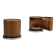 Set of Round Wooden Dry Bars by Mario Sabot, Italy 1970s