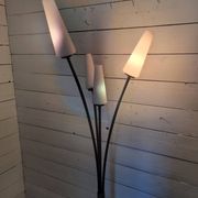 Lampadaire vintage 4 lumières des années 60