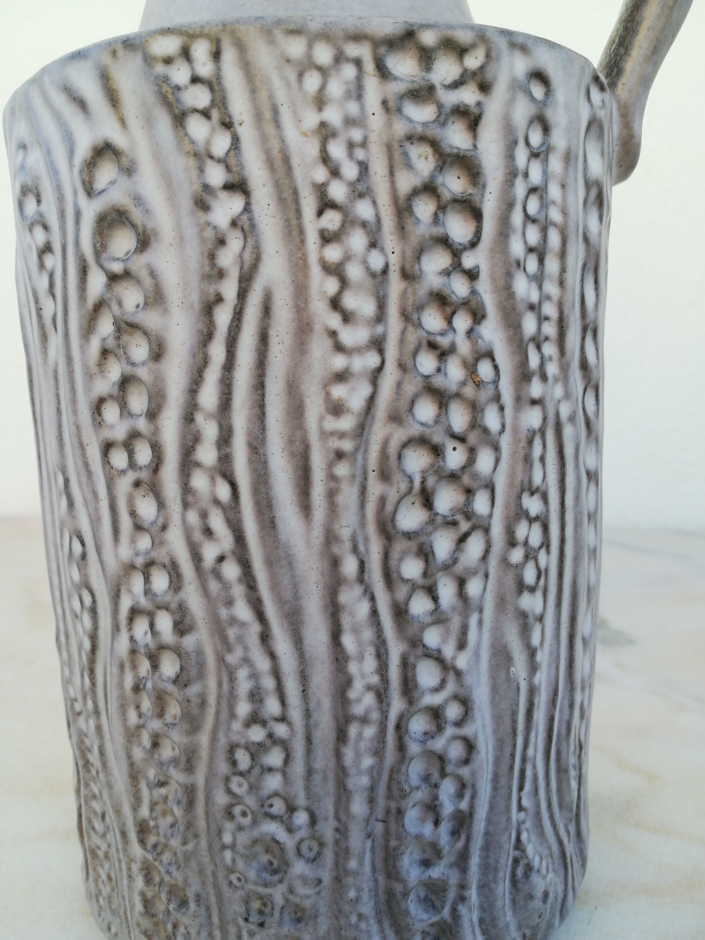 Stoneware designs West Germany vase
