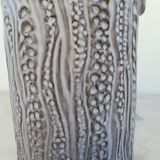 Vase en grès à motifs West Germany