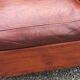 Art deco leather club chair from the 1930s