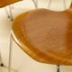 8x Teak T-chairs by Arne Jacobsen, Fritz Hansen, 1980s