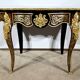 Ceremonial Table in Blackened Pear Wood, Napoleon III Period – Mid-19th Century