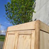 Natural wood cabinet