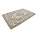 Handmade wool Oushak rug sku 3551