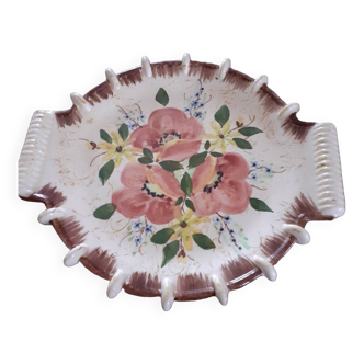 Hand Painted Ceramic Pie Dish