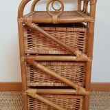 Dresser in rattan