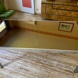 Table en verre miroir Roche Bobois