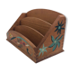 Range courrier vintage peint main
