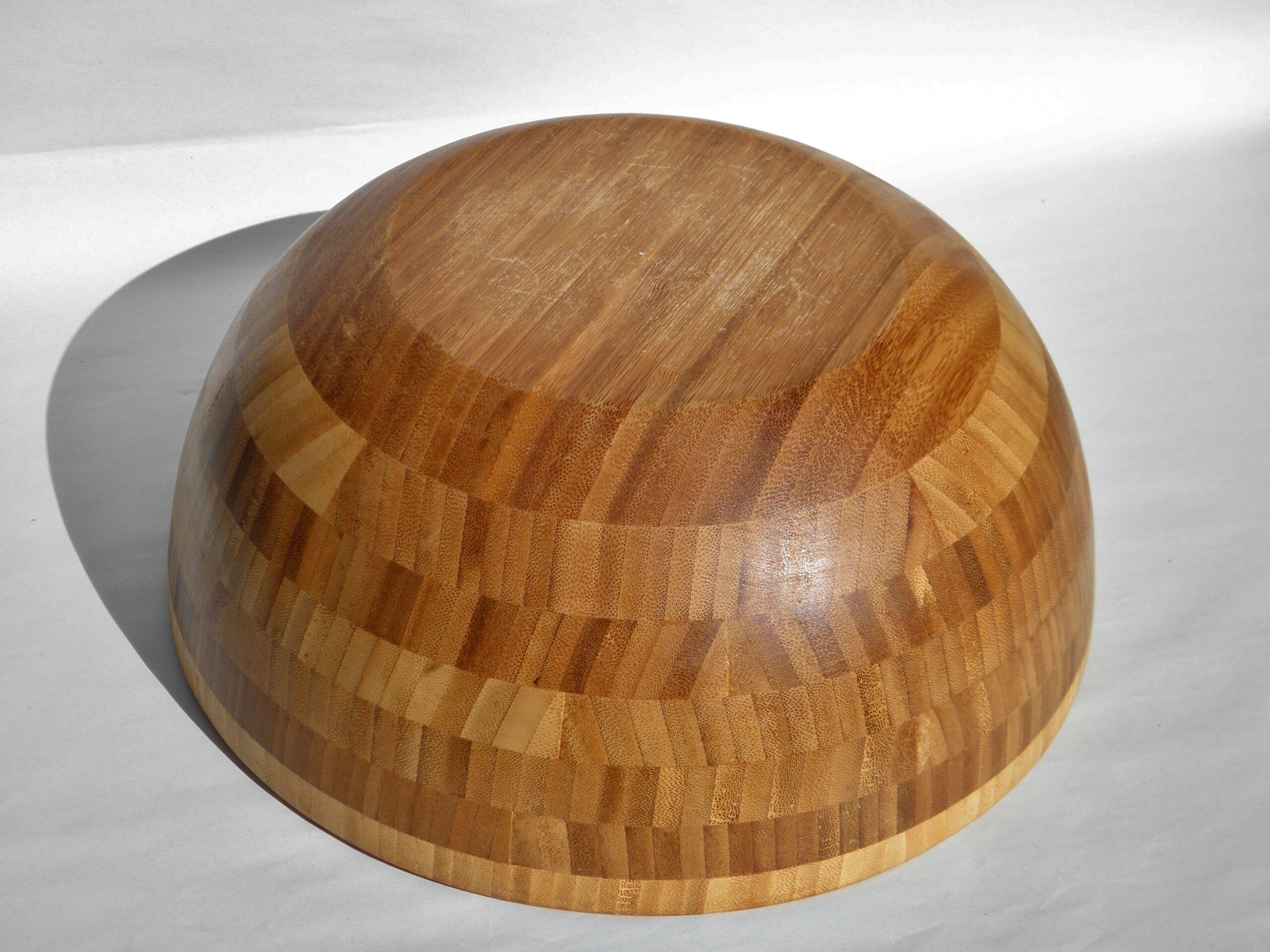 Coupe saladier en bambou 30 cm