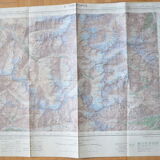 Saint Christophe vintage IGN map
