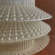 Lampe plastique vintage, space age, op art, 1960 / 1970