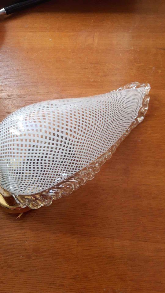 Wall lamp Murano Barosier Toso or Venini