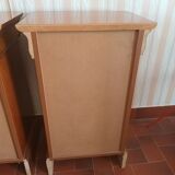 Pair of cherry bedsides