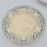 Series of 6 soup plates