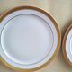 6 dessert plates in Limoges porcelain by Raynaud