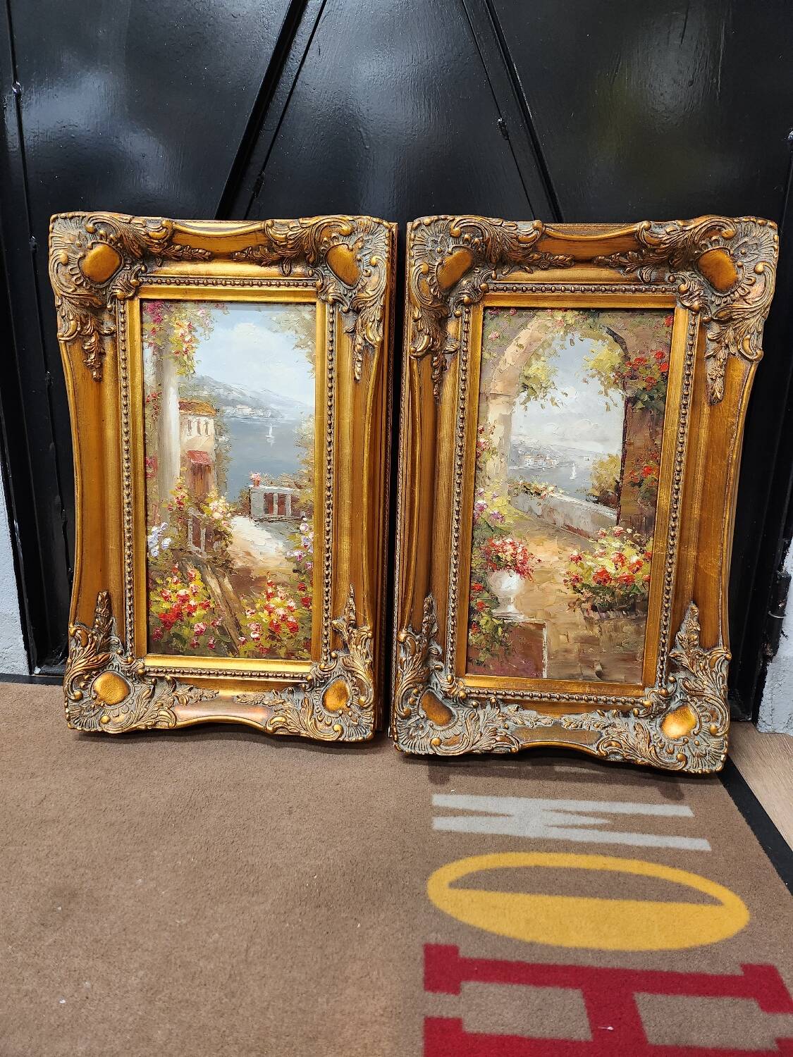 Pair of paintings