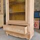 Vitrine ancienne néo-Louis XVI aérogommée