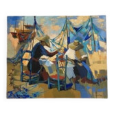 Jori Duran Painting - The Menders