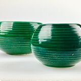 Pair of 1930s ceramic nesting bowls