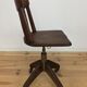 American office chair by Stoll Giroflex, wood