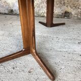 Expandable Scandinavian rosewood dining table by CJ Rosengaarden, circa 60's