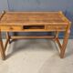 Vintage oak vanity table or desk by Depuydt Belgium, 1960s