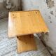 Coffee table in Perriand style, Les Arcs 1800.