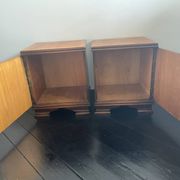 A pair of Art Deco bedside tables