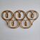 Vintage rattan coat rack by Franco Albini