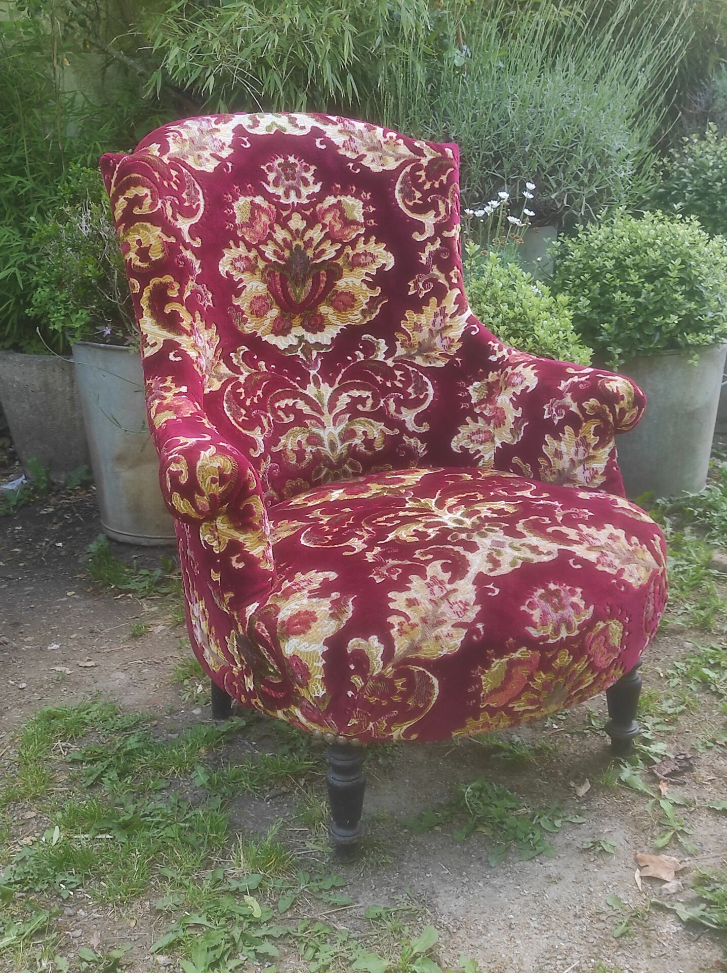 Fauteuil crapaud