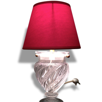 Petite lampe en verre. Vers 1940