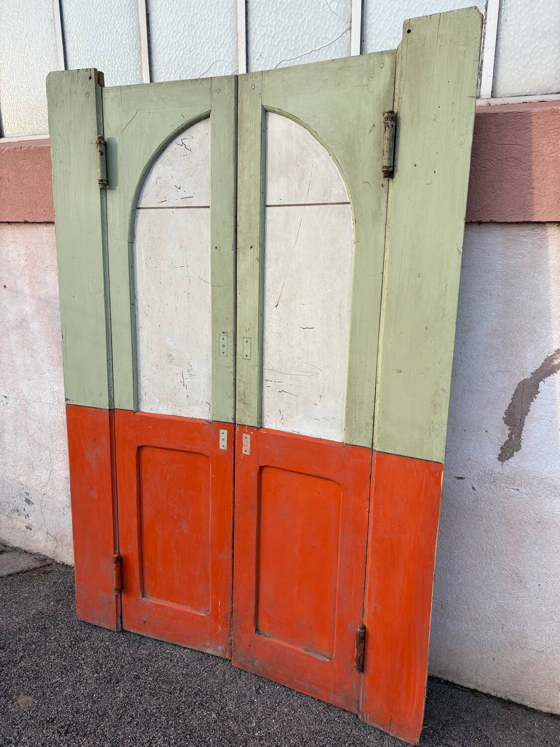 Double door, western hinges