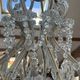 Grand Italian chandelier in Murano style – 24 lights – glass and crystal