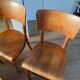 Set of 4 vintage Thonet chairs, vintage chair, dining chair - retro vintage bistro chair - signed Thonet