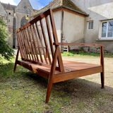 Bench Scandinavian vintage teak