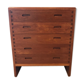 Danish design chest of drawers by Niels Bach