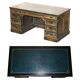 Chinese Bureau Chinoiserie 19th Century Napoleonic Leather