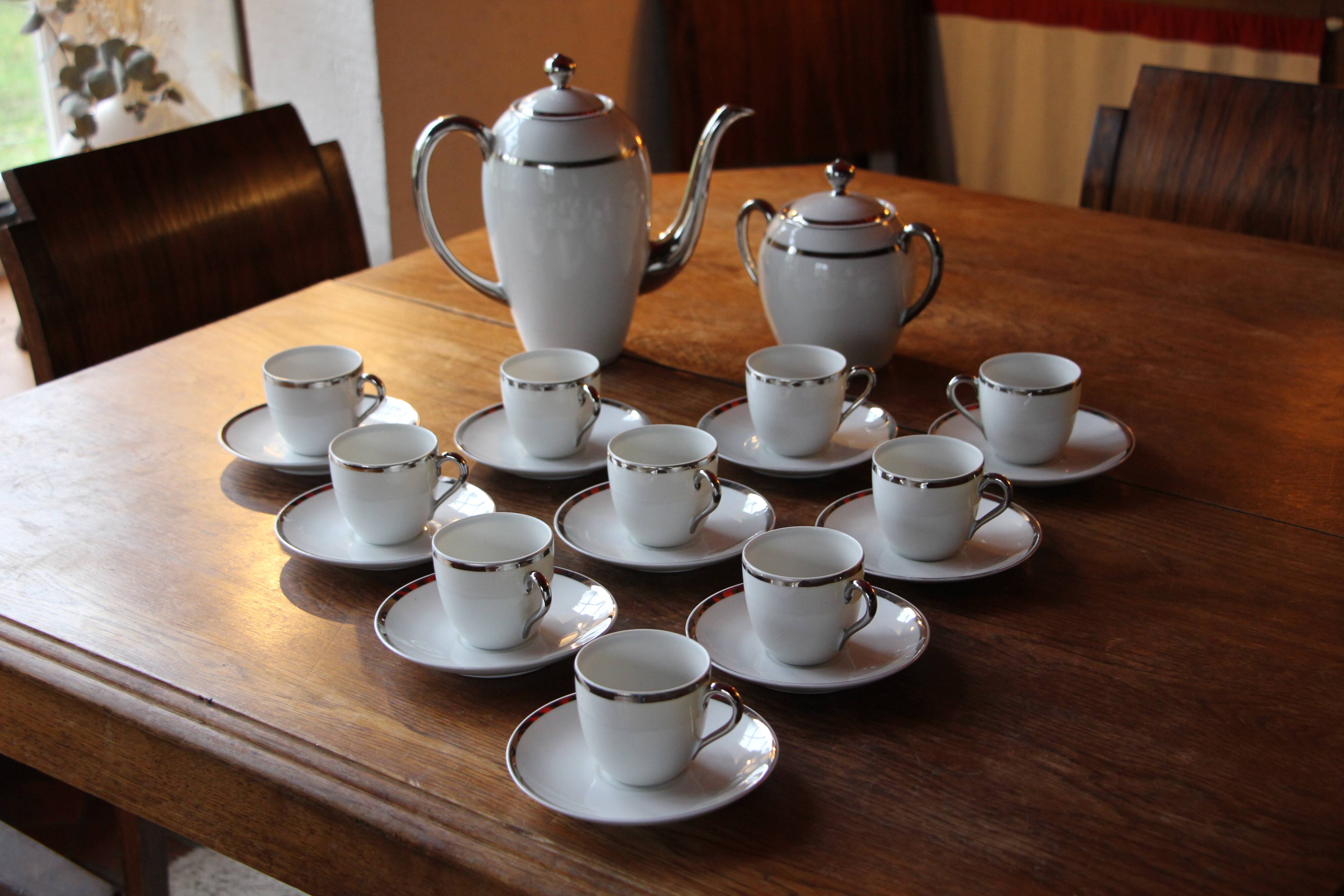 Art Deco coffee or tea service