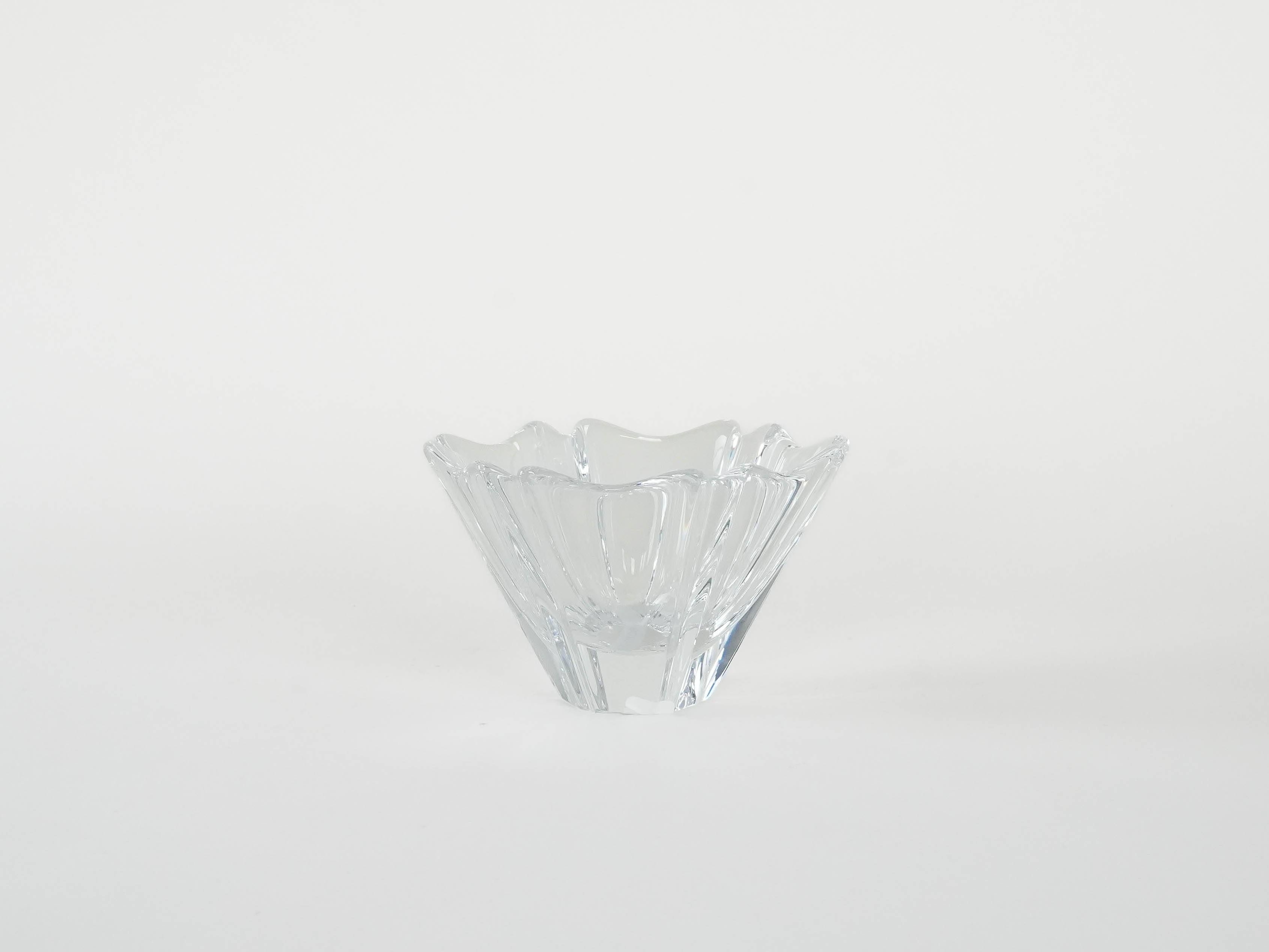 Orion bowl, Swedish design, 1970s, manufactured by Orrefors