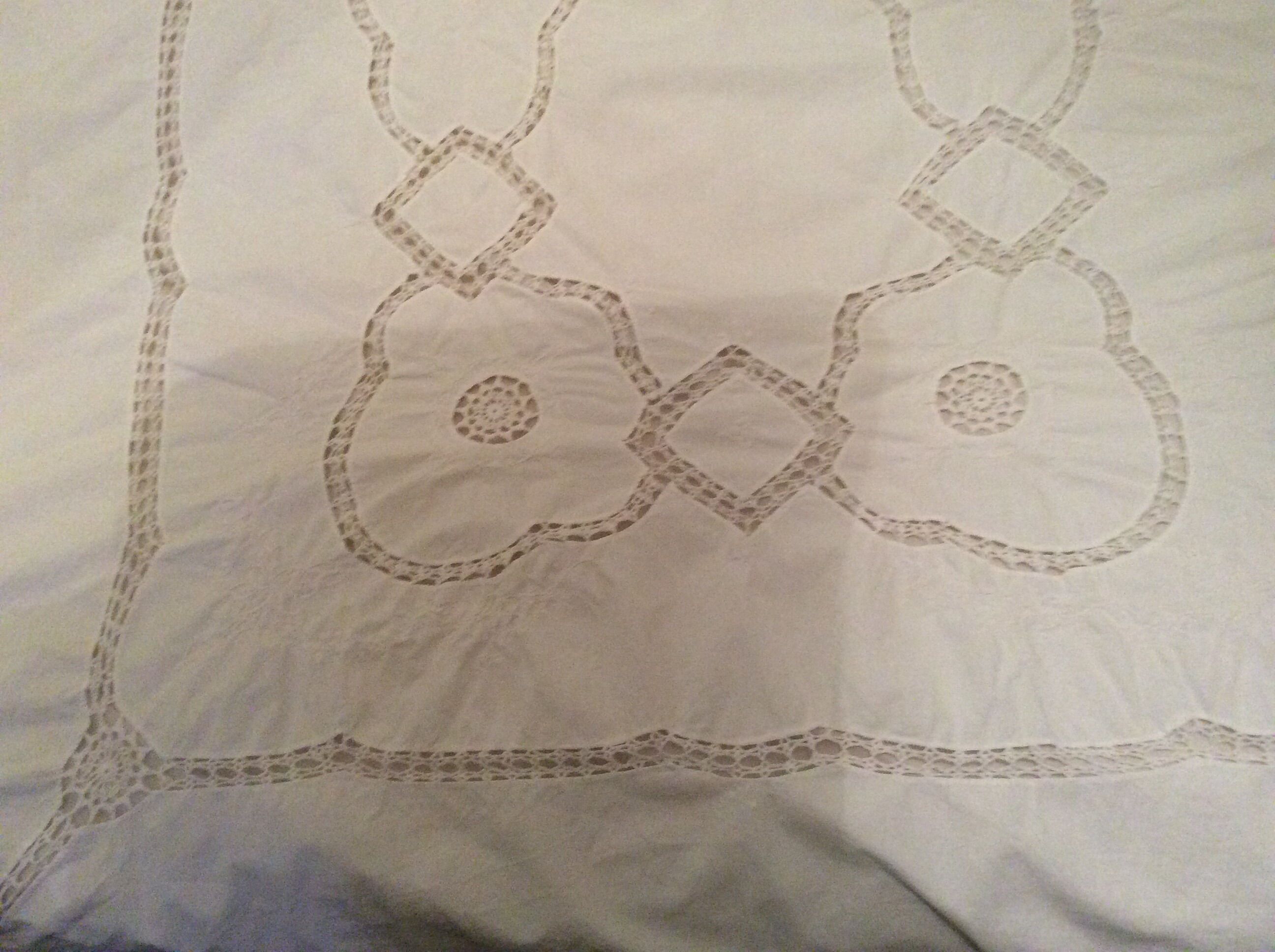 Embroidered tablecloth