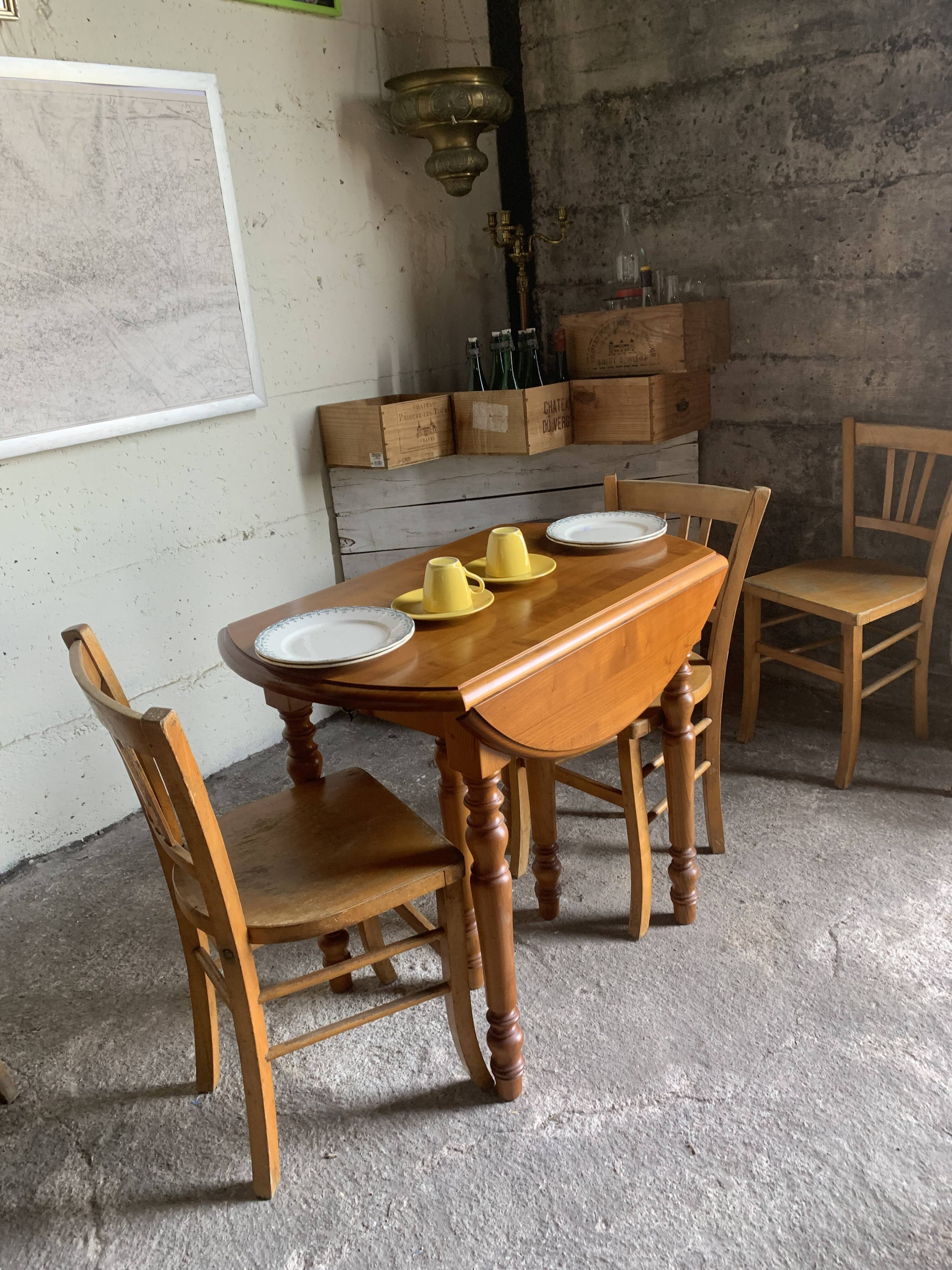 Table ronde 2 à 8 repas