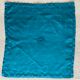 12 serviettes anciennes émeraudes damassées monogrammées "PH" - fils de lin - 54x52 cm