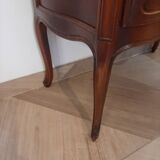Louis XV style chest of drawers - 2 drawers - Curved feet - 1980s