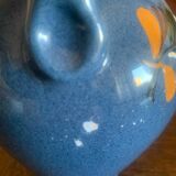 Seelsheider blue ceramic pitcher